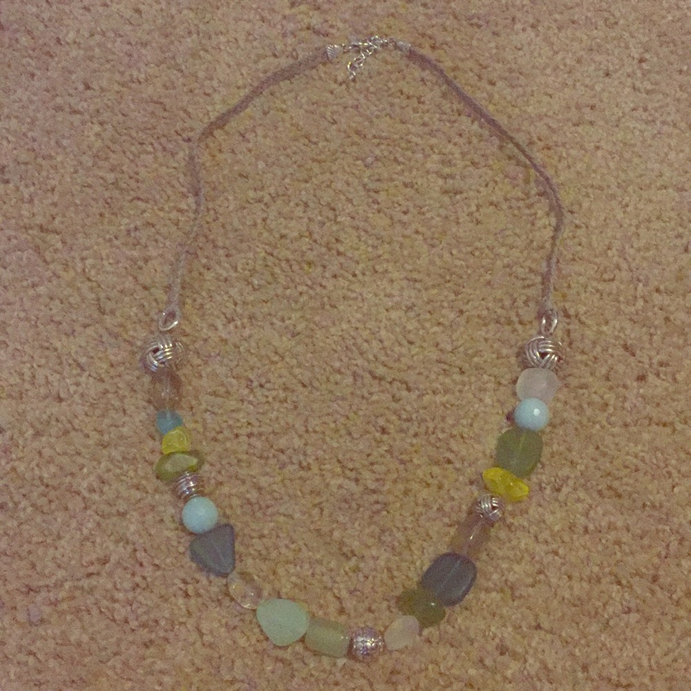 Brighton beaded statement necklace